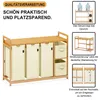 AdelDream Wäschekorb 5 Fächer Wäschesammler 190L Produktbild-Vorschau 4