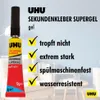 UHU Sekundenkleber SUPERGEL Flasche 10g Produktbild-Vorschau 6