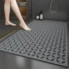 40x70cm Tmavě šedá sprchová rohož do vany s přísavkami, Náhled obrázku produktu 1