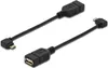 Digitus Adapter/konwerter USB Micro-B - USB-A, OTG, 0,15 m, Podgląd zdjęcia produktu 1