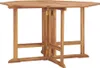 vidaXL Garten-Esstisch Klappbar 110x110x75 cm Massivholz Produktbild-Vorschau 7