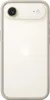 The back of a white iPhone with a light gray bumper case is shown against a white background. The Apple logo is visible in the center of the phone's back. Podgląd zdjęcia produktu