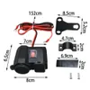 D74C Bolwins Motorrad Wasserdicht Zigarettenanzünder 2x USB Produktbild-Vorschau 4
