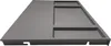 A gray plastic tray with compartments, shown from a diagonal angle against a white background. Produktbild-Vorschau
