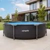VirtuFit Rundpool – Durchmesser 305 cm x 76 cm – Anthrazit Produktbild-Vorschau 10