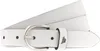 MUSTANG Leder Gürtel Female Belt 2.5 W100 White weiß Produktbild-Vorschau 1