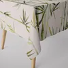 SCHÖNER LEBEN. Tischdecke Pacific Bambus dunkel-beige grün Produktbild-Vorschau 1