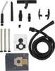 A collection of vacuum cleaner accessories laid out on a white background. Produktbild-Vorschau
