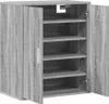 vidaXL Botník Grey Sonoma 60x35x70 cm Dřevěný materiál Náhled obrázku produktu 6