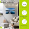 ARTland Wandbild Alu für Innen & Outdoor Blick über den Produktbild-Vorschau 2