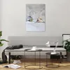 Bilder auf glas - Einteilig - Haus Berge Schnee - 70x100cm Produktbild-Vorschau 6