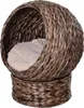 PawHut Rattan Katzenkorb Katzenhütte Katzenhöhle Katzenbett Produktbild-Vorschau 1
