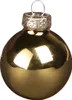 Mini Weihnachtskugeln Glas Gold Matt Glänzend Ø3cm 22 Stück Produktbild-Vorschau 3