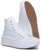 Converse Chuck Taylor All Star Move WeißSchwarz Frauen Hi Produktbild-Vorschau 13
