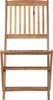 The Living Store Klappbare Gartenstühle 8 Stk. mit Kissen Produktbild-Vorschau 5