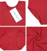 Aquarti Mädchen Kurzarm Ballettanzug Einfarbig, Farbe: Rot, Produktbild-Vorschau 3