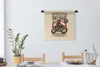 MuchoWow® Wandteppich Wandbehang Motocross - Zeichnung - Produktbild-Vorschau 2