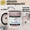 Seglerin Und Prinzessin Tasse Geschenk Für Eine Seglerin Produktbild-Vorschau 3