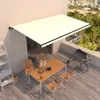 Tenda da sole manuale a scomparsa 500x300 cm Crema Anteprima dell’immagine prodotto 2