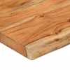 vidaXL Wandregal 160x20x2,5 cm Rechteckig Massivholz Akazie Produktbild-Vorschau 7