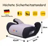 YALION Kindersitzerhöhung Sitzerhöhung Auto Kinder Produktbild-Vorschau 3