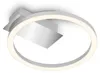 BRILONER Plafoniera LED, luce bianca calda, colore argento, Anteprima dell’immagine prodotto 1