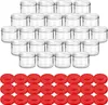 gouveo 24er Set Einmachgläser 230 ml rund mit Schraubdeckel Produktbild-Vorschau 1
