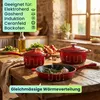 Profi Gusseisen Topfset 3-teilig, Set aus Pfanne, Kochtopf Produktbild-Vorschau 9