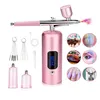 Sada pro airbrush, sada airbrushových pistolí, přenosná Náhled obrázku produktu 9