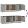vidaXL Szafka pod TV betonowa szara 102x35x36,5 cm materiał Podgląd zdjęcia produktu 10