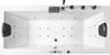 Caribia LUXUS Whirlpool  Badewanne X-Tube Premium / 200x100 Produktbild-Vorschau 6