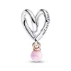 Ciondolo a forma di cuore di PANDORA in argento sterling, Anteprima dell’immagine prodotto 2