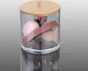 Úložný box na make-up a vatové tamponky s bambusovým víkem Náhled obrázku produktu 18