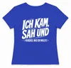 Camiseta para mujer con el texto: "Llegué, vi y olvidé lo Vista previa de la imagen del producto 2