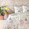 Estella Mako-Satin Bettwäsche 135x200 Jasmine Seifenblasen Produktbild-Vorschau 5