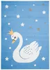 Teppich Kinderzimmer Wohnzimmer Schlafzimmer Kurzflor Produktbild-Vorschau 2