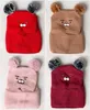 Baby schlupfmütze Warm Niedlich Bär Wintermütze Schalmütze Produktbild-Vorschau 6