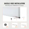 VEVOR Whiteboard Schreibtafel 91x61cm Wandtafel Magnettafel Produktbild-Vorschau 6