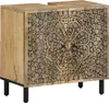 vidaXL Mobiletto 62x33x58 cm in legno massiccio di mango Anteprima dell’immagine prodotto 8