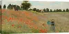 Obraz na płótnie - Claude Monet, Maki (detal) - 120x60 cm Podgląd zdjęcia produktu 1