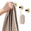 SEPIO Badezimmer Haken Schwarz & Bambus, Badaccessoires, Produktbild-Vorschau 7