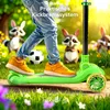 FableKids detská kolobežka zelená | mestská kolobežka s LED Náhľad obrázku produktu 6