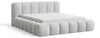 Chilly Möbel Design Polsterbett Stone Weiẞ Bouclé Stoff Produktbild-Vorschau 6