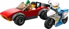 LEGO® City 60392 Poursuite en voiture avec moto de police Voir les images du produit 2