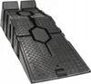 A black plastic car ramp is shown against a white background. Podgląd zdjęcia produktu