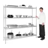 Vogue Regalsystem Chromstahl-Gastroregal HxBxT Produktbild-Vorschau 3