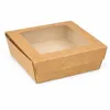 RyanPack Menübox mit Sichtfenster aus Kraftpapier 700 ml Produktbild-Vorschau 2