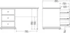 Calicosy - Scrivania 3 cassetti bianca L130 cm - SOFIA Anteprima dell’immagine prodotto 10