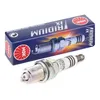 A spark plug and its packaging are displayed against a white background. Produktbild-Vorschau