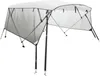 vidaXL 4-Bow Bimini-Top con pannelli laterali in rete Anteprima dell’immagine prodotto 1